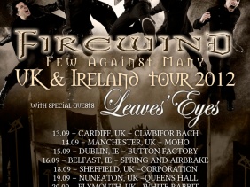 Firewind Tour 2012