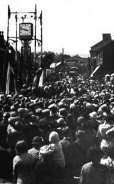 Unveiling of Cwmbran Clock Tower 18th June 1936