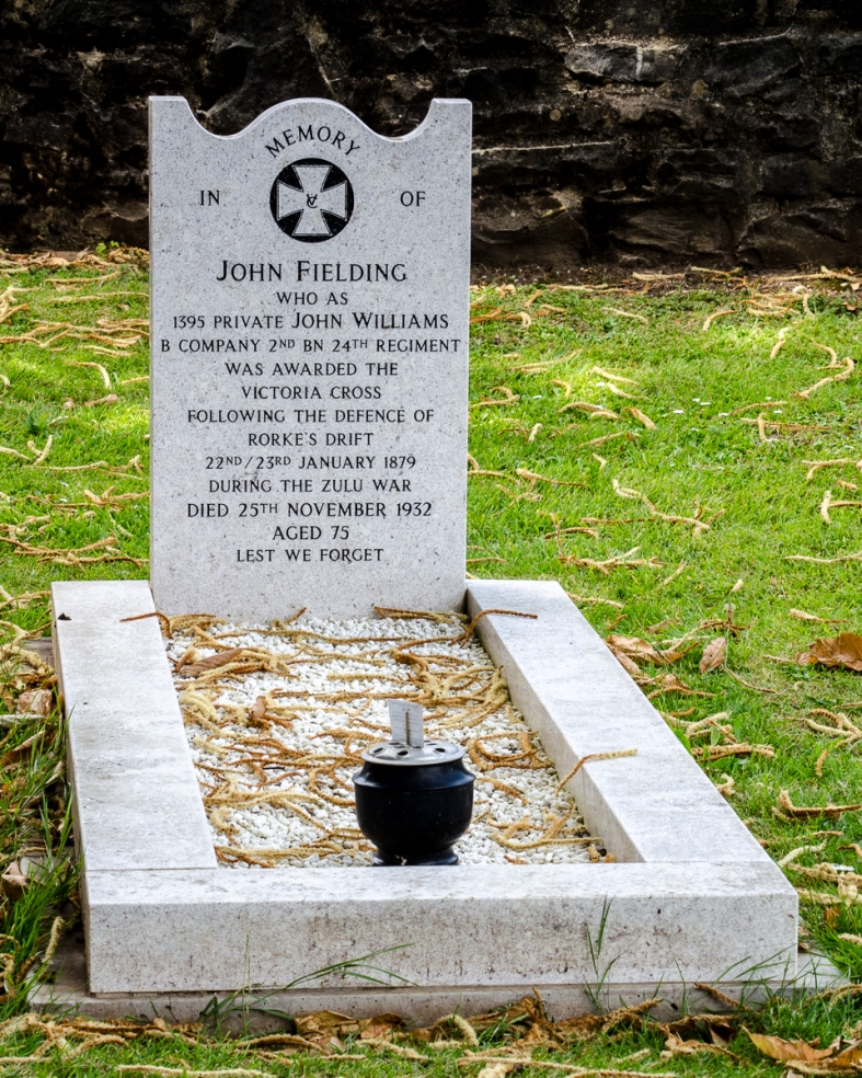 The Grave of John William Fielding, Llantarnam, Cwmbran