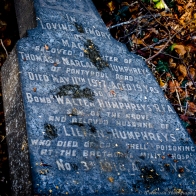 WW1 grave of Bombardier Walter Humphreys, Panteg Cemetery, Pontypool
