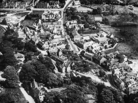 Old aerial image of Maltby