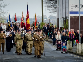 Cwmbran Remembrance Day, 9th November 2014