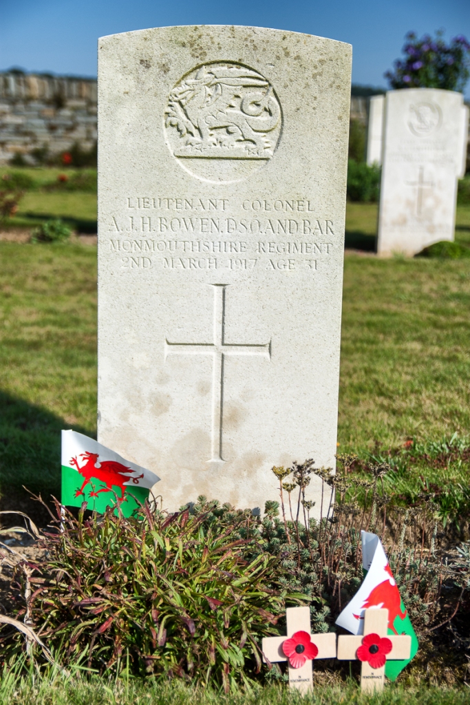 Lieutenant-Colonel A. J. H. Bowen, Monmouthshire Regiment