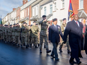 Cwmbran Remembrance Parade