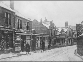 Old photograph of Blyth Road, Maltby, south Yorkshire