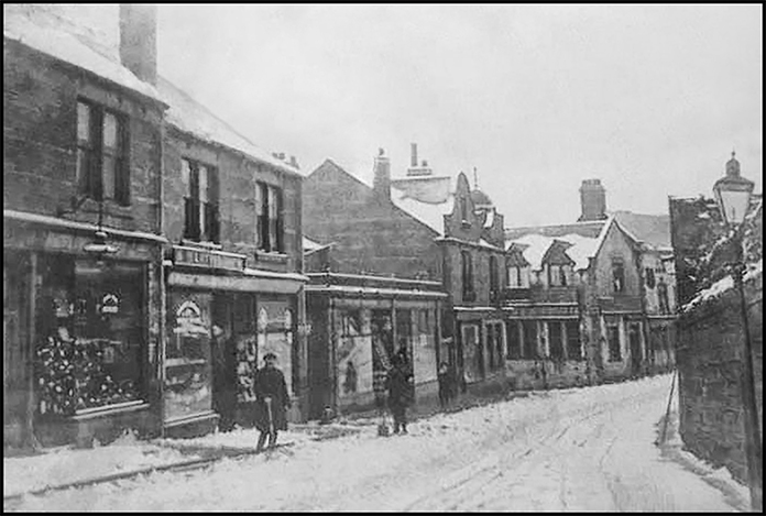 Old photograph of Blyth Road, Maltby, south Yorkshire